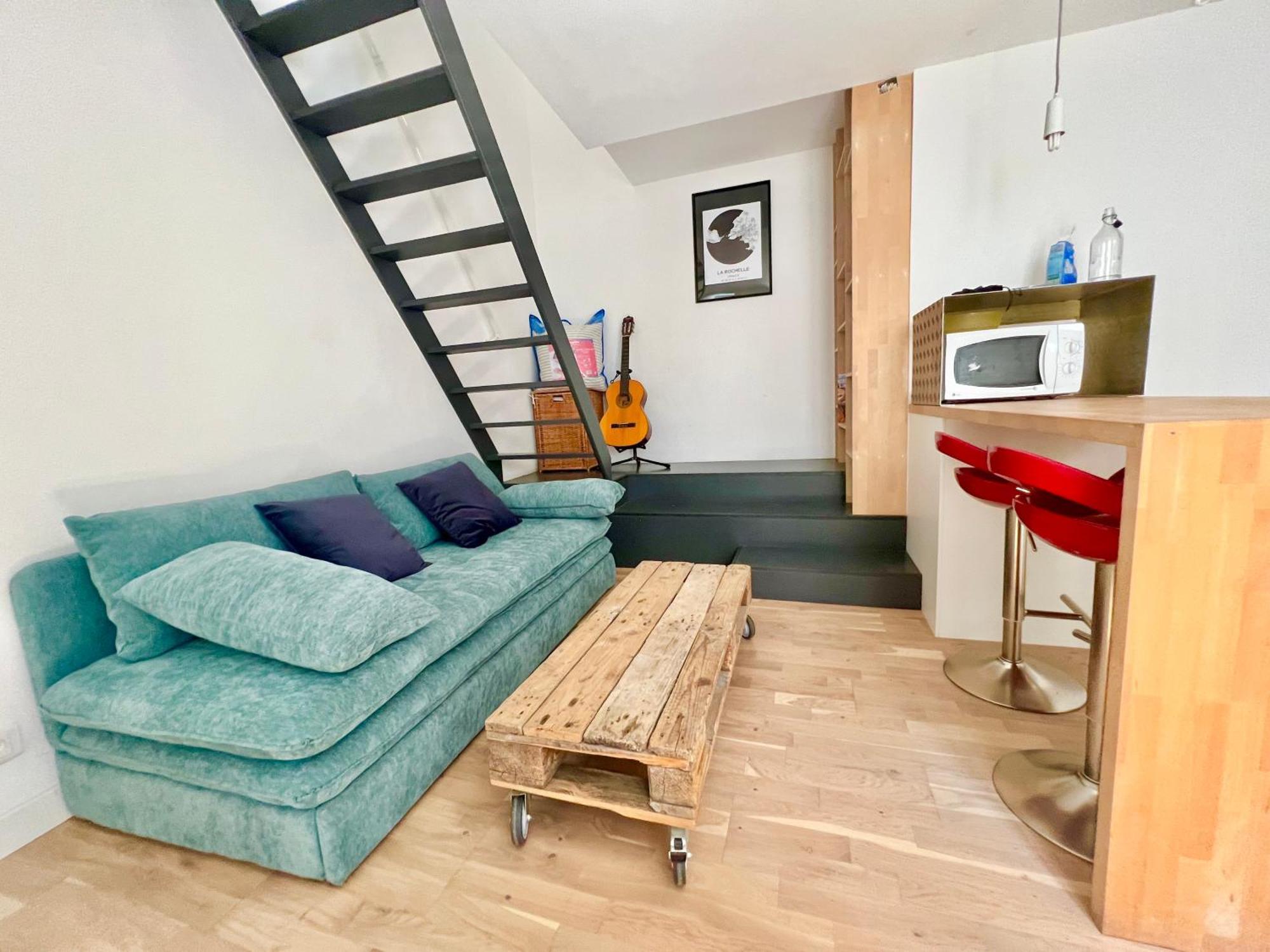 Appartement Sur Le Port - Duplex Cosy & Moderne Face Au Port - Wifi Gratuite - Parfaitement Equipe La Rochelle  Kültér fotó