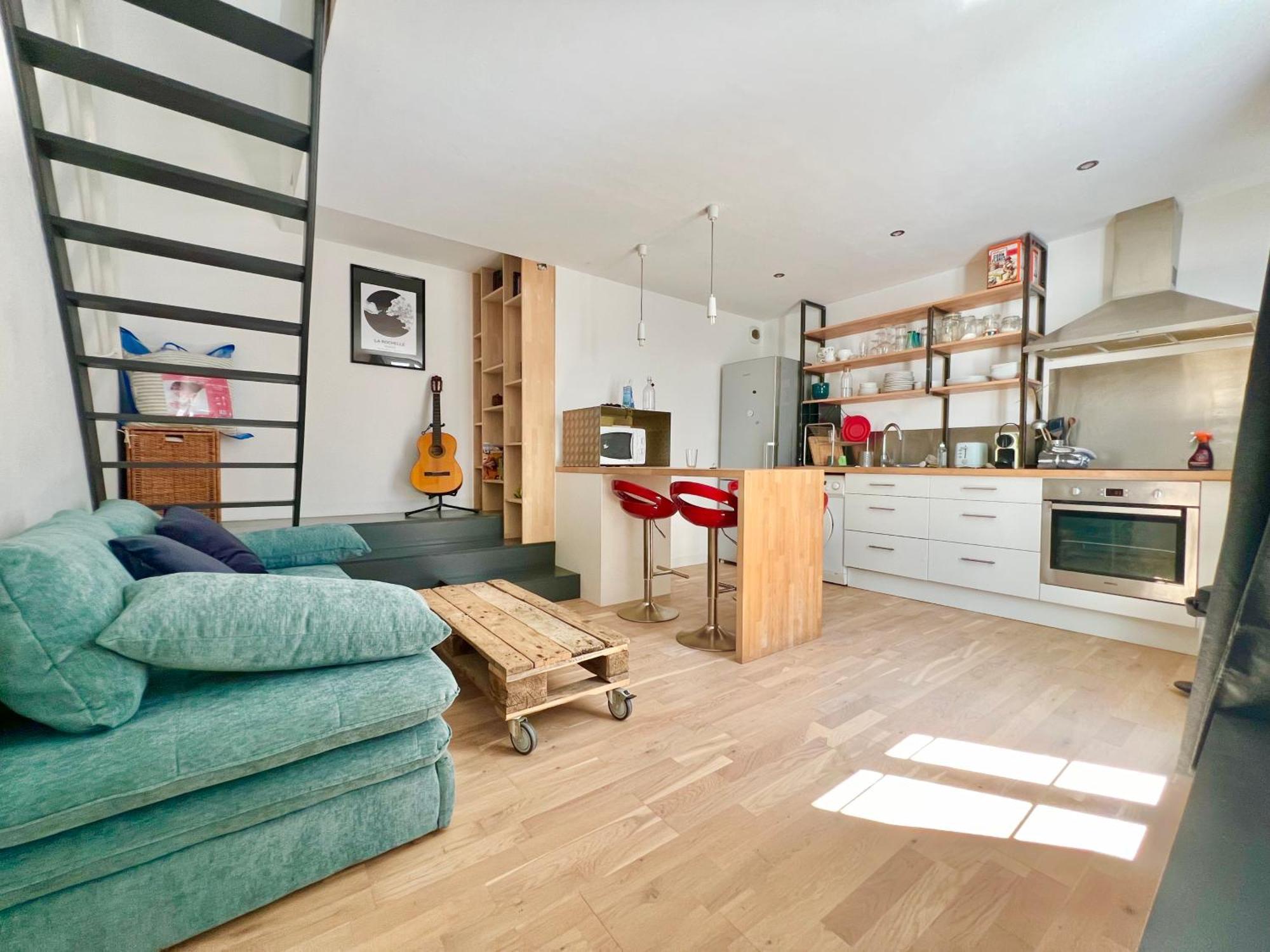 Appartement Sur Le Port - Duplex Cosy & Moderne Face Au Port - Wifi Gratuite - Parfaitement Equipe La Rochelle  Kültér fotó